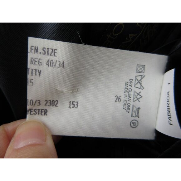 Brooks Brothers Sport Coat 40 Trabaldo Togna Fitzgerald Blazer Wool - Picture 12 of 16